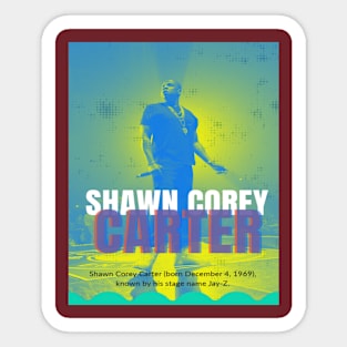 Shawn Corey Carter / 1969 Sticker